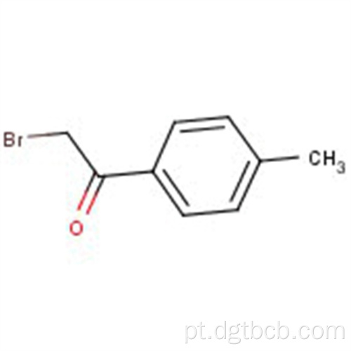 2-bromo-4'-metilacetofenona em pó cristalino amarelado